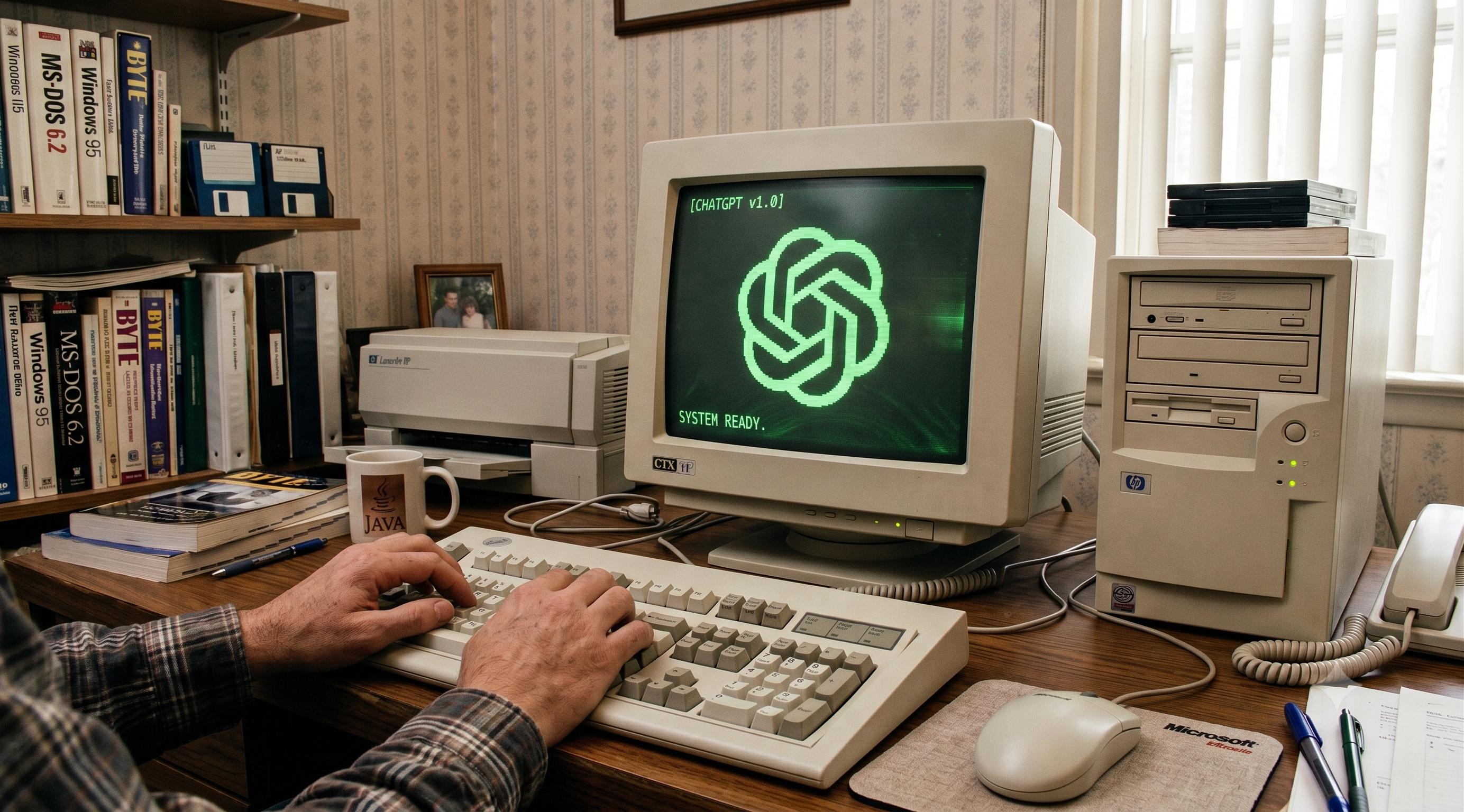 The internet in the 1990s is very similar to today — battles for search and seeking companionship