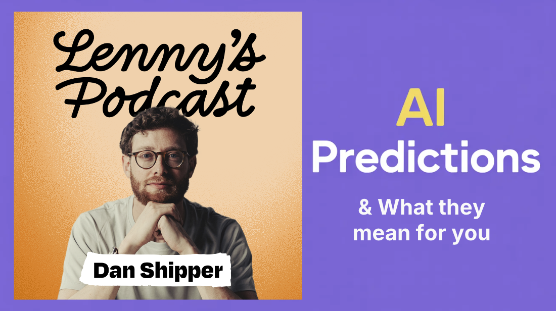 Editorial photograph: Playbook for Success Based on Dan Shipper's AI Predictions from Lenny's Podcast